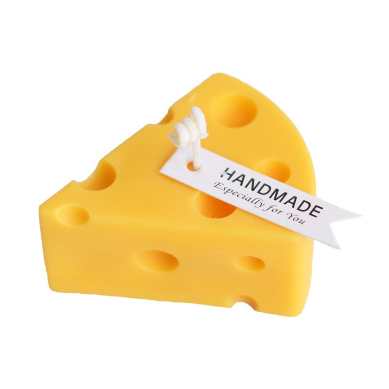 Early Riser 3D Cheese Candle Mold Handmade Cake Soap Silicone Mold Home Decor Craft Supplies