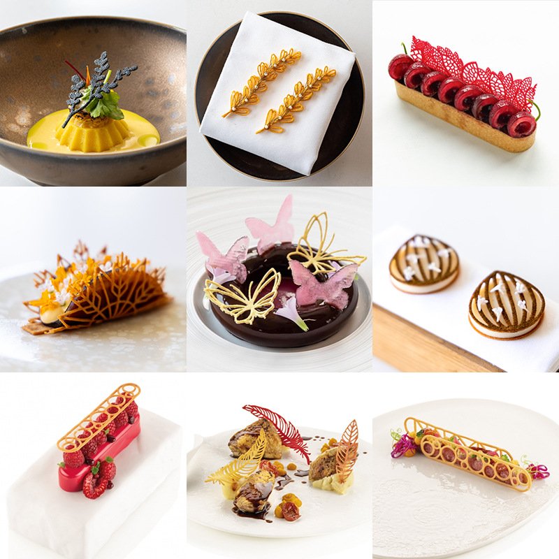 Early Riser 3D Silicone Lace Mat Cake Dessert French Meal Decoration Fondant mould Cake Decorating Supplies