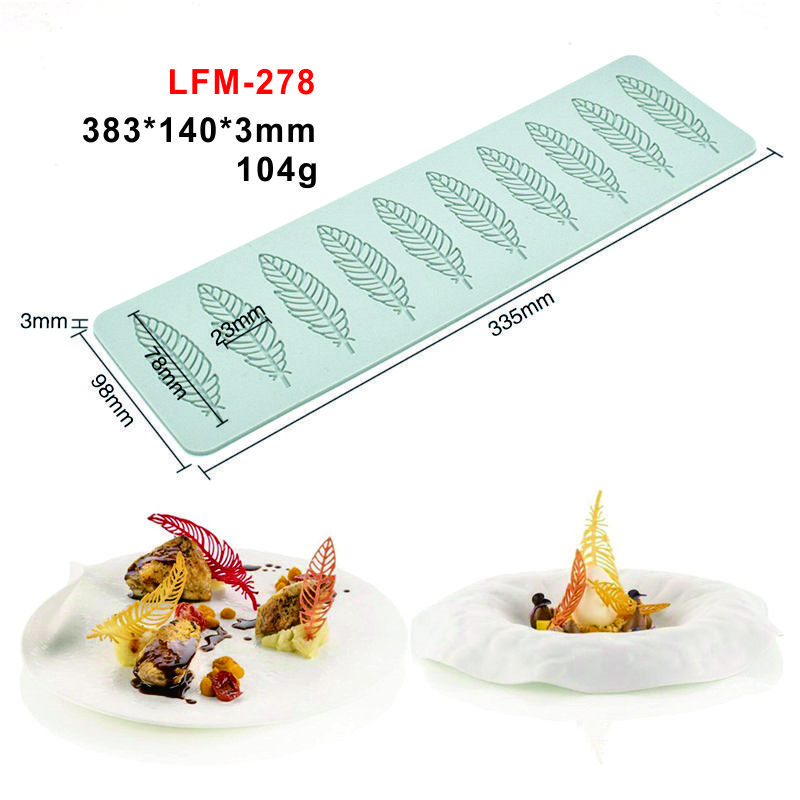 Early Riser 3D Silicone Lace Mat Cake Dessert French Meal Decoration Fondant mould Cake Decorating Supplies