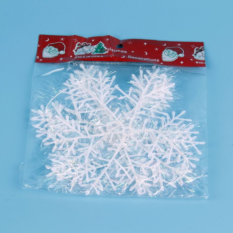 Fashionable Snowflake Pendent Decoration Home Christmas Tree Hanging Garland Christmas Ornaments