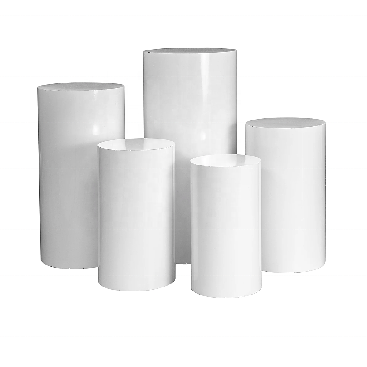 KDW Wedding Event Decoration supplies plinth props round cylinder pedestal stand Cake Cylindrical Dessert Table