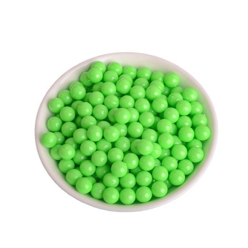 500g/bag Well Selling Mult Size Colorful Round Plastic Beads No Hole Bulk Beads for Slime Filling Diy Decoration Accessories