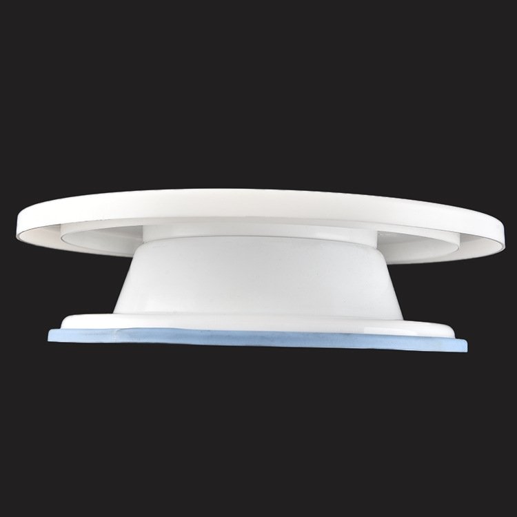 Manual rotating cake table 6 sets baking cake tools scraper rotating plastic decorating table