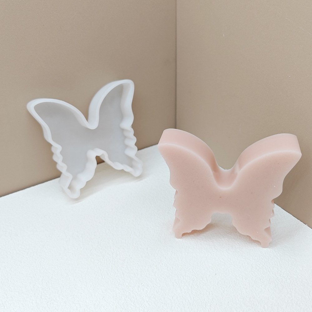 Early Riser Butterfly Silicone Candle Mold Mousse Cake Baking Supplies DIY Soap Molds Art Ornaments Moulds