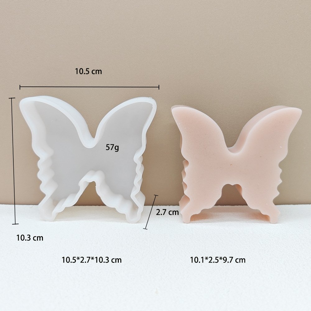 Early Riser Butterfly Silicone Candle Mold Mousse Cake Baking Supplies DIY Soap Molds Art Ornaments Moulds