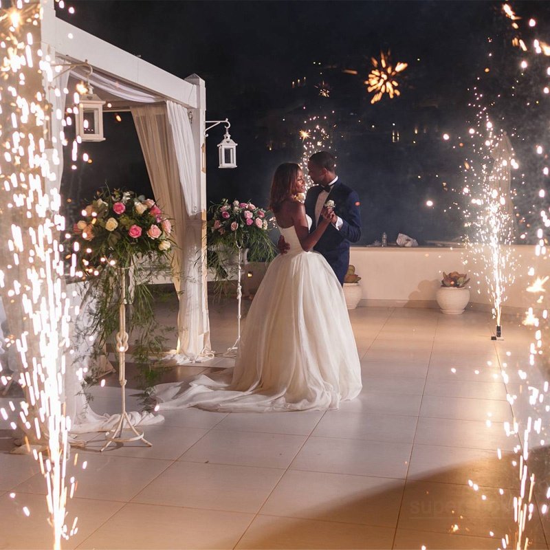 firework Fountain Stage Decoration Valentine Day Festival Unique Favors Pyrotechnic Decorative Item For Party Wedding