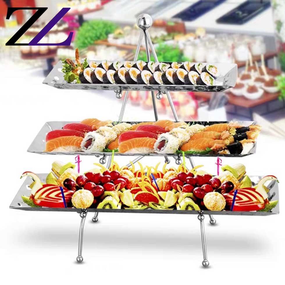 Modern display round buffet wedding serving glass platters otherhotel caketools tier party cupcake set cake stand decoration