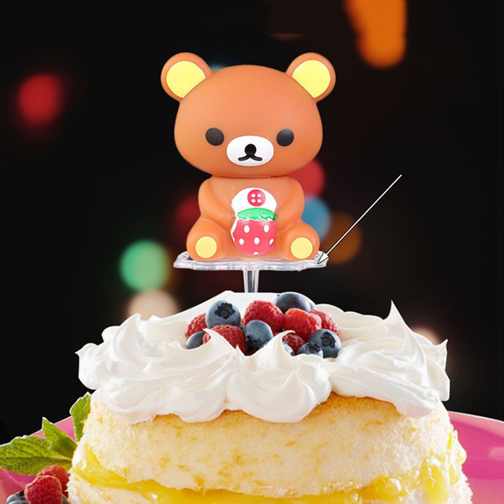 Transparent plastic base thickened doll retainer accessories Scene birthday cake decoration pedestal