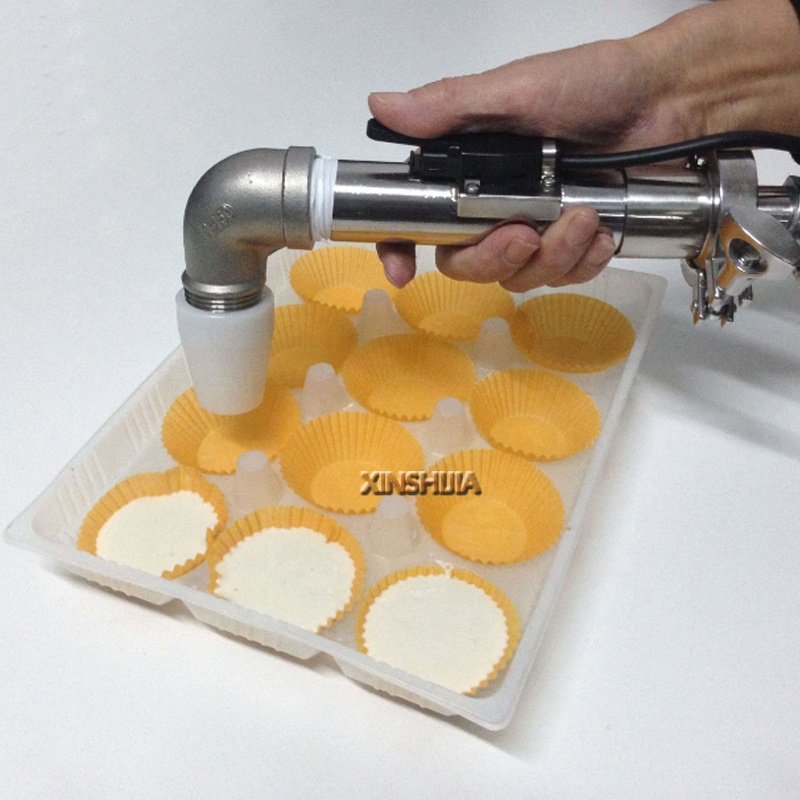 Industrial bakery pastry cupcake bread biscuit donut croissant cream jam butter puff decorator