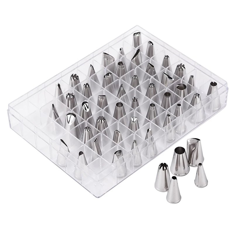 Stainless Cake Decorating Tools Sugar Craft Piping Icing Nozzles Tips Set Cake decorating nozzles