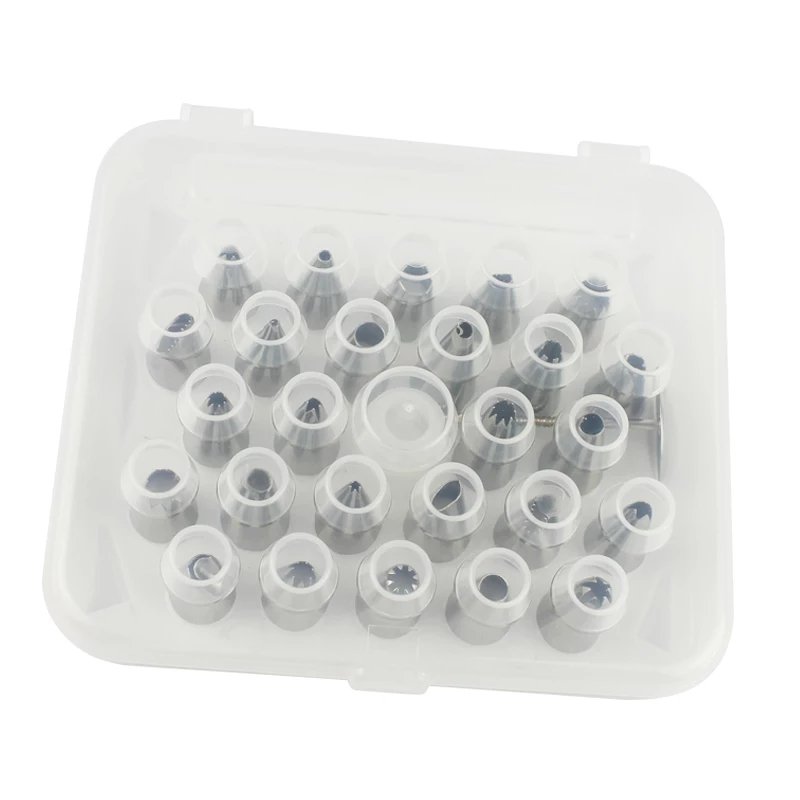 Stainless Cake Decorating Tools Sugar Craft Piping Icing Nozzles Tips Set Cake decorating nozzles