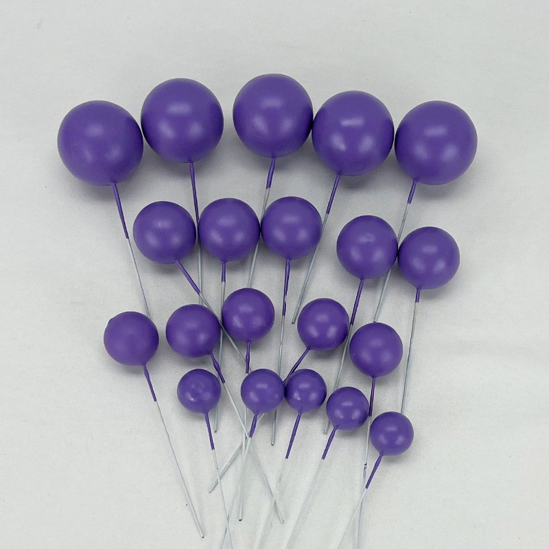 Cake Tools Decor Balls Party Dessert Decorative Colorful Smooth Balls For Cake Decorating Supplies