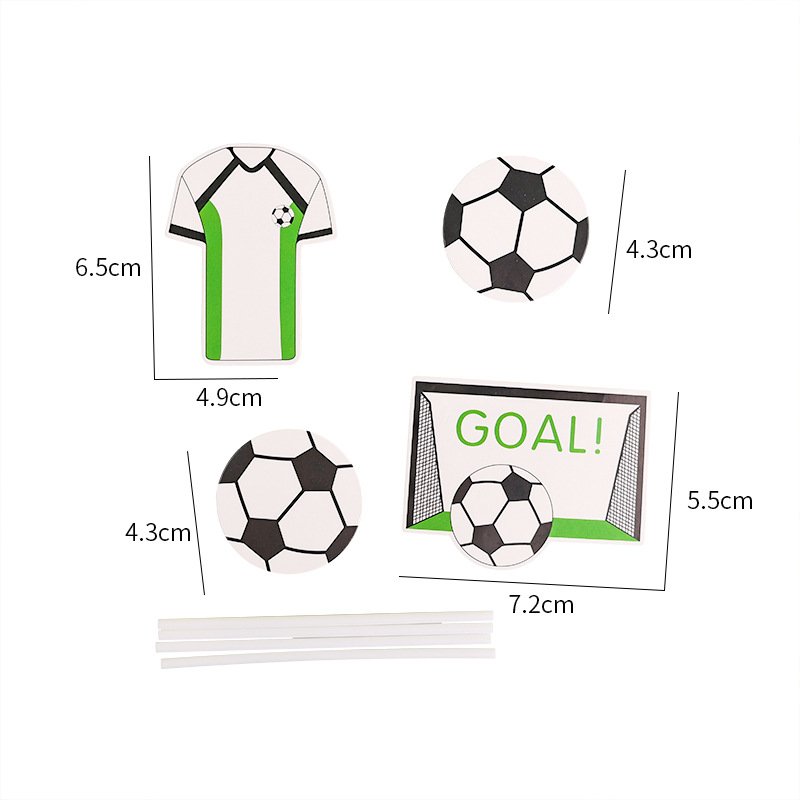 3D Soccer Cake Topper for Boys Soccer Cake Decorations Soccer Theme Party Decorations Football Theme Party Sport Party Supplies