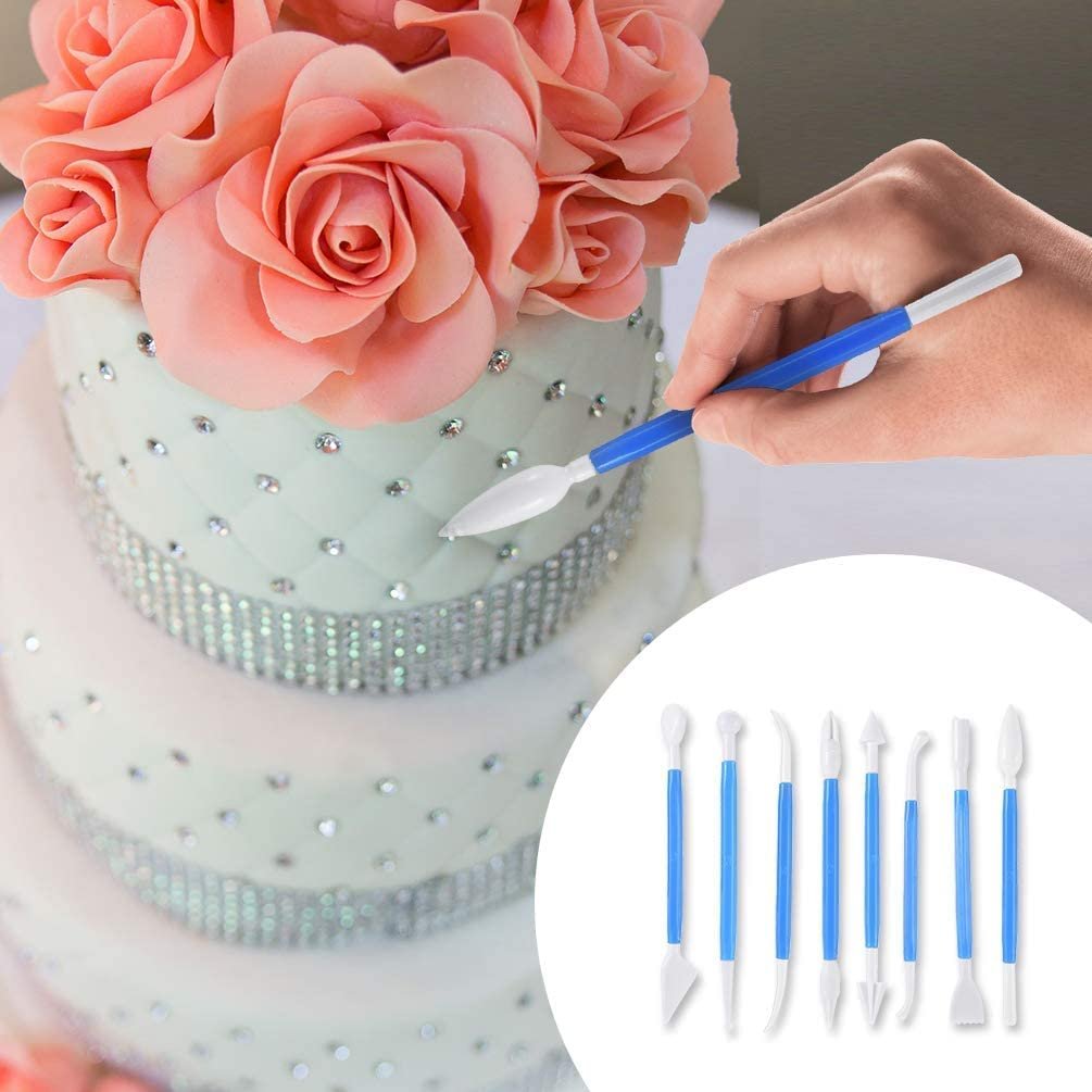 183PCS Cake Tools Baking Supplies Cake Tools For nozzle set Baking Pastry Tools Set with aluminum alloy turntable