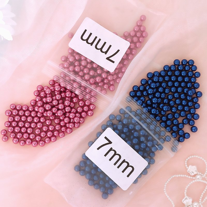 New Christmas Color Metallic Cake Sprinkles Non-edible Sugar Pearl Cake Decoration Baking Ingredients Sugar Rod Decoration Only