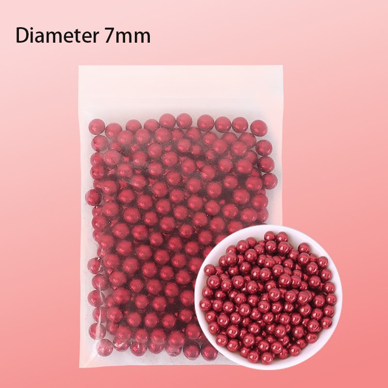 New Christmas Color Metallic Cake Sprinkles Non-edible Sugar Pearl Cake Decoration Baking Ingredients Sugar Rod Decoration Only
