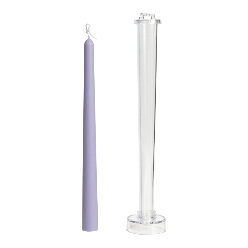 10 Inch Tall Tapered Candlesticks Candle Making Mold Supplies for Wedding Party Home Decor Plastic Taper Candles Molds