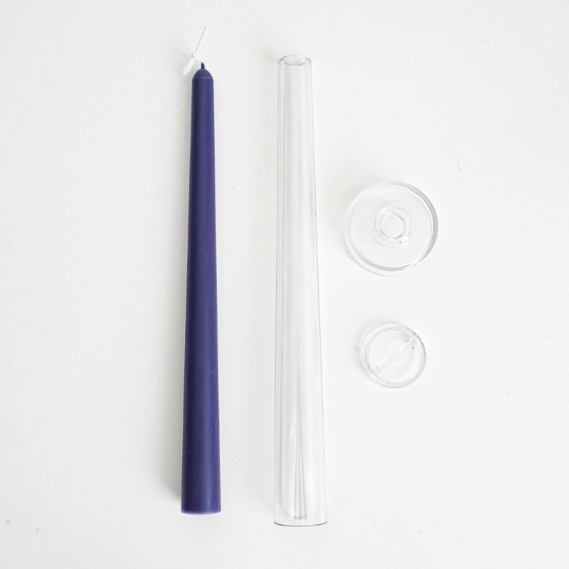 10 Inch Tall Tapered Candlesticks Candle Making Mold Supplies for Wedding Party Home Decor Plastic Taper Candles Molds
