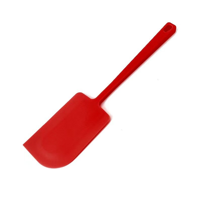 Food Grade R-shaped 11.4inch Silicone Scraper Cream Spatula for Baking Pastry Tools Heat Resistant Large Cake Icing Scraper