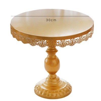 Round Metal Crystal Gold Cupcake Display Pedestal Wedding Party Decoration Cake Stand Set For Dessert Table Supplies Items