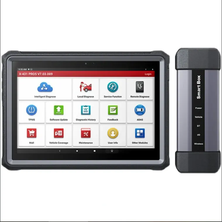 Launch X431 PRO5 scanner diagnostic tools Full System Diagnostic Tool with Smart Box 3.0
