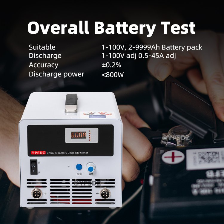 YPSDZ-800 100V 45A Battery Analyzer Li-ion battery Charging and Discharging Tester