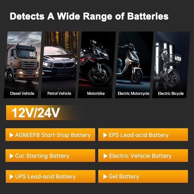 Sndway lithium battery internal resistance meter tester dry battery car testing 12v/24v battery detector