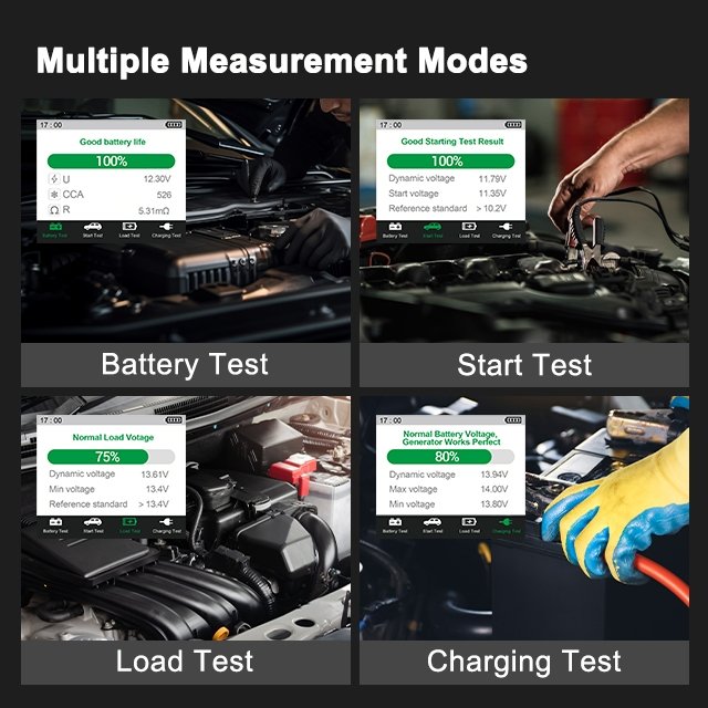 Sndway lithium battery internal resistance meter tester dry battery car testing 12v/24v battery detector
