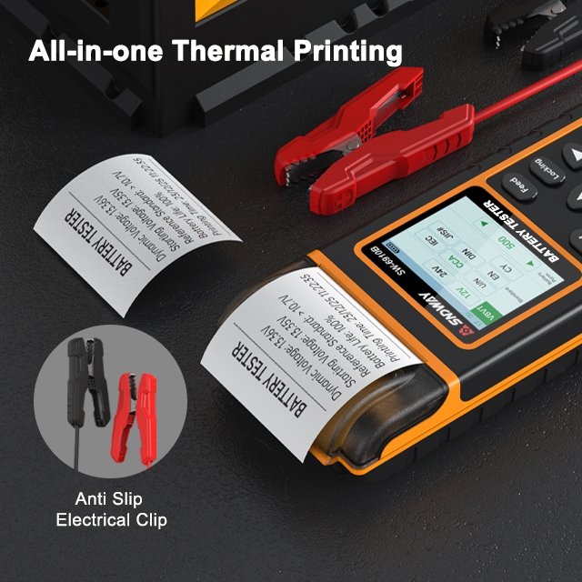 Sndway lithium battery internal resistance meter tester dry battery car testing 12v/24v battery detector