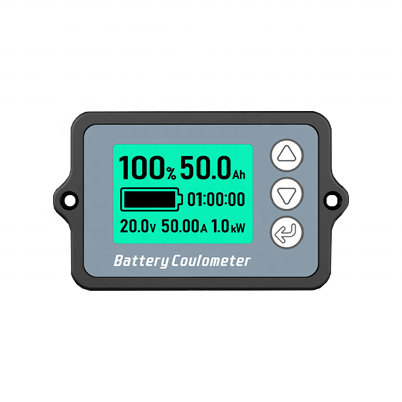 DC8-120V 50A Battery Voltmeter Capacity Indicator Power Charge Battery Monitor Tester Battery Capacity Tester