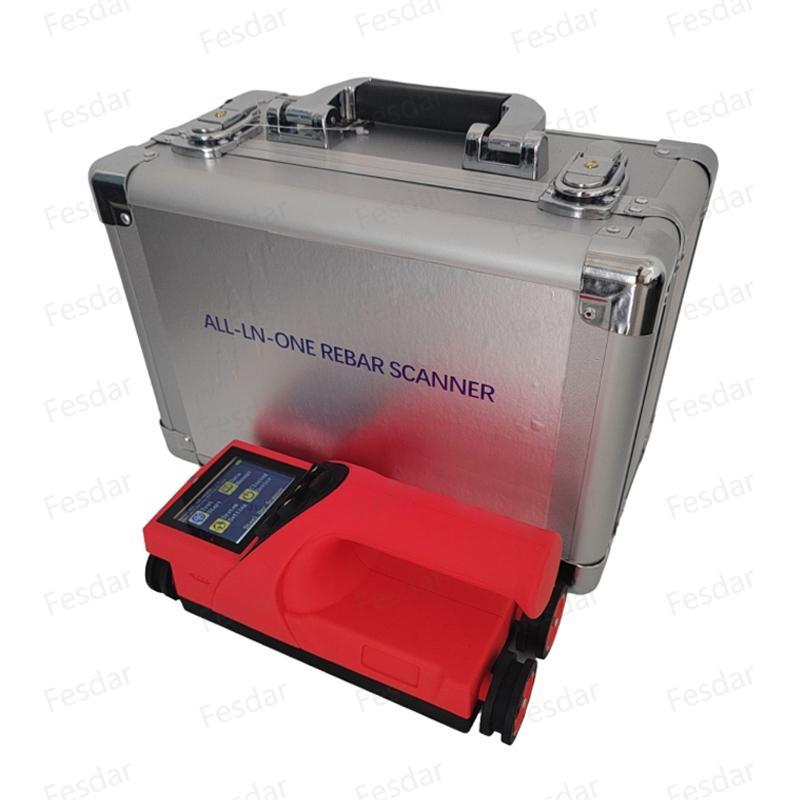 FESDAR-8S Integrated Rebar Detector Scanner Locator Wall Scanner Covermeter Ferro Scan Price