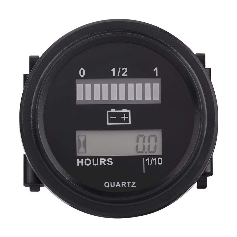 12V/24V/36V/48V/72V Voltage Battery Meter Lead Acid Battery Level Indicator 12 Volt Battery Meter