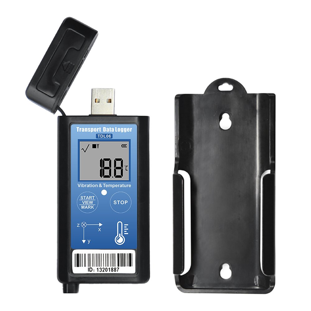 Handheld Portable Vibration Testing Equipment With Shock Data Logger Temperature Instrument