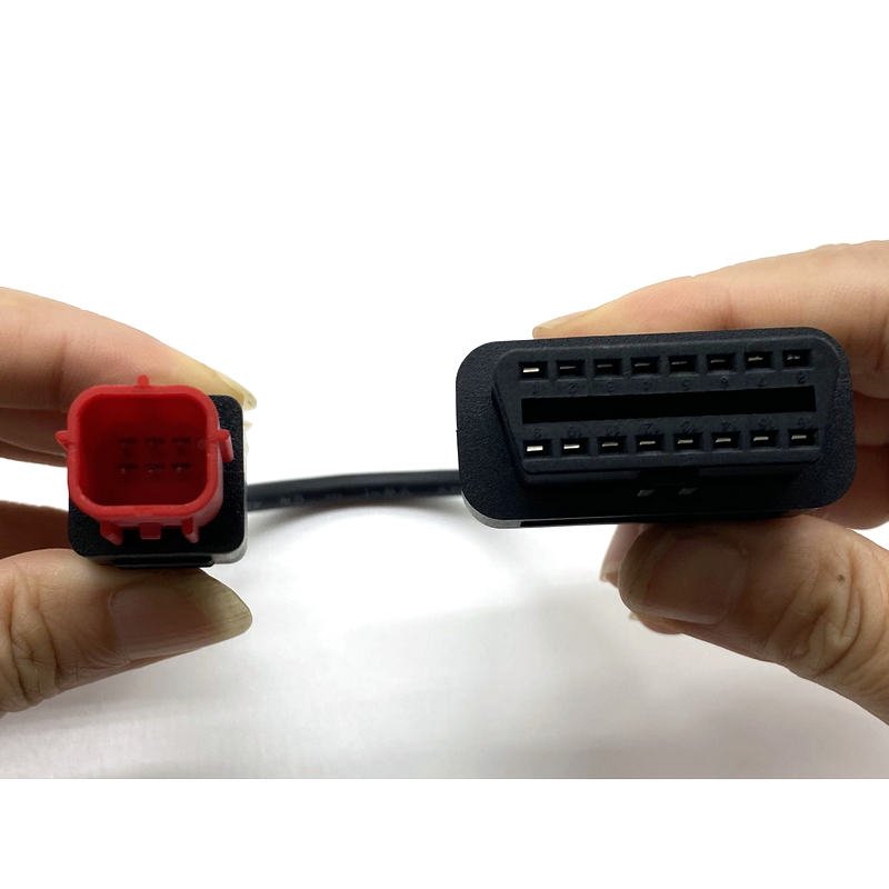 OBD 2 Cable for motorcycle cable auto diagnostic tool for Honda 6pin motorcycle cable