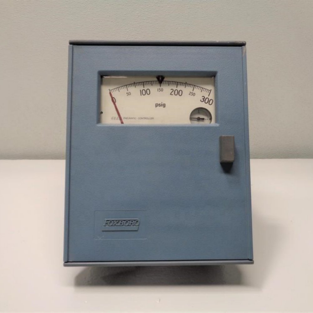 Brand New Foxboro Pneumatic Indicating Controller 43AP-FA42C/PC-00-IAS-AG 3 to 15 psi signal 30 psi gauge
