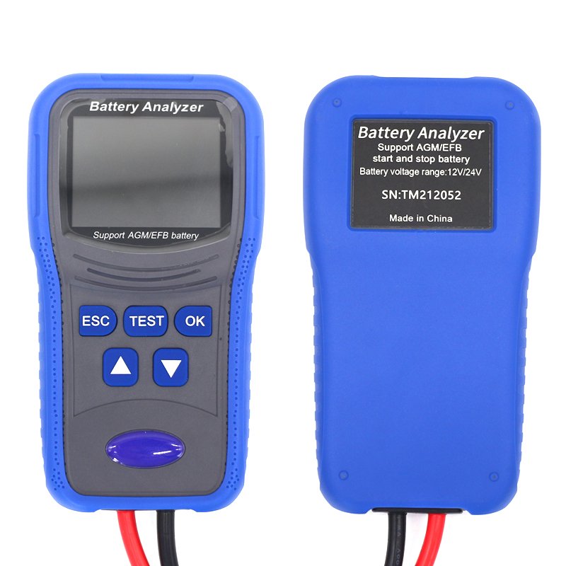 TM300 Digital battery tester Waveform analysis Car battery analyzer Digital HD colorful screen battery detector