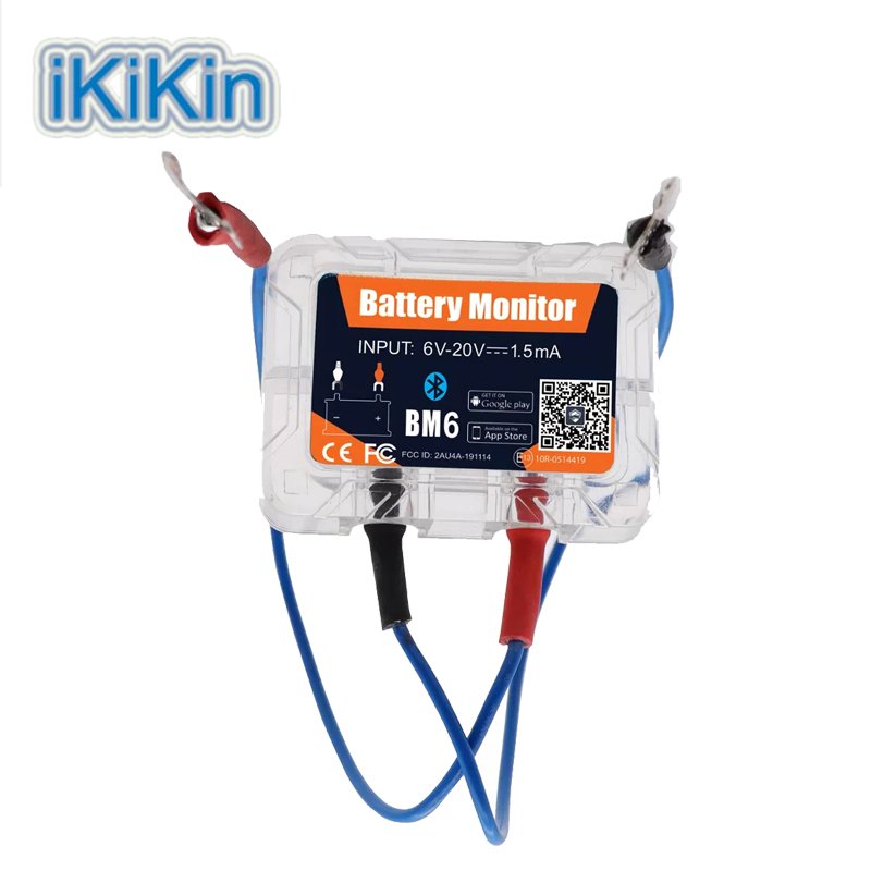 2023 Customizable BM6 Healthy Car Battery Monitor 12V Analysis and Monitoring Equipment with Bluetooth and OBD2 Combination