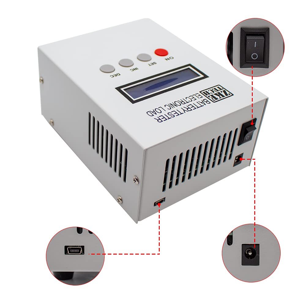 Bestsellers Zketech EBC-A20 Portable Battery Tester Li-ion Batteries Capacity Analyzer Cell Performance Testing Tool