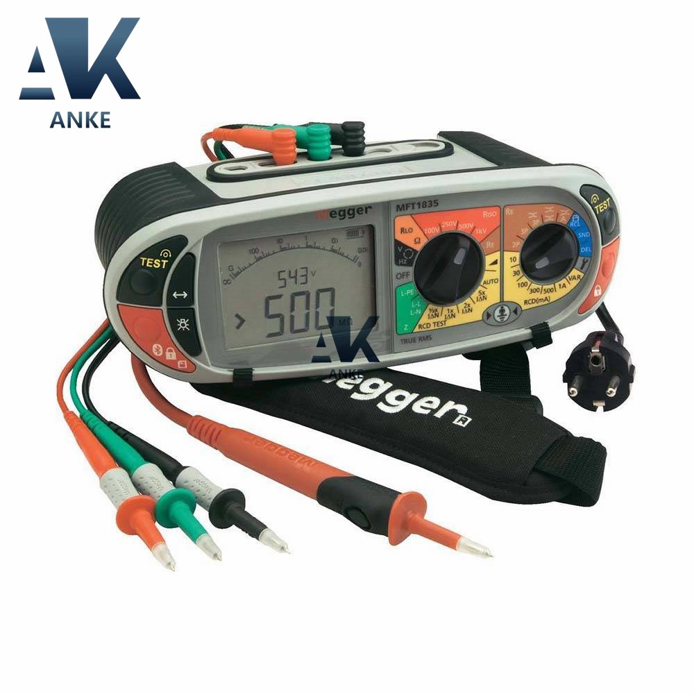 Megger MFT1815 MFT1825 MFT1835 MFT1845 Multifunction installation tester