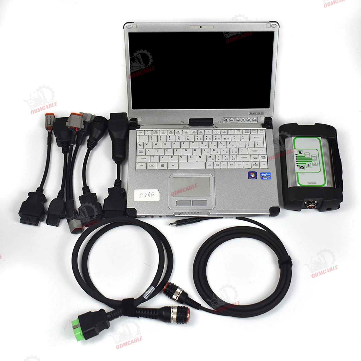 CF C2 LAPTOP VODIA DIAGNOSTIC TOOL FOR VOLVO PENTA MARINE INDUSTRIAL ENGIER DIAGNOSTIC SCANNER WITH VOCOM 88890300 VODIA