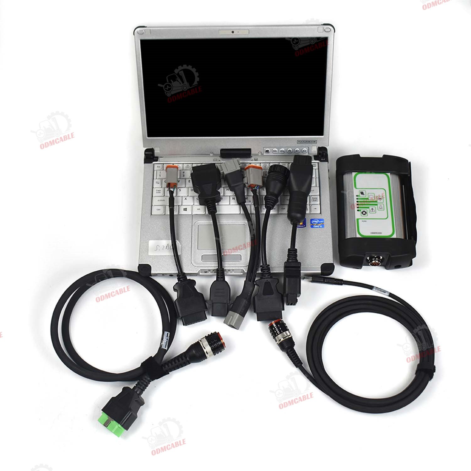 CF C2 LAPTOP VODIA DIAGNOSTIC TOOL FOR VOLVO PENTA MARINE INDUSTRIAL ENGIER DIAGNOSTIC SCANNER WITH VOCOM 88890300 VODIA