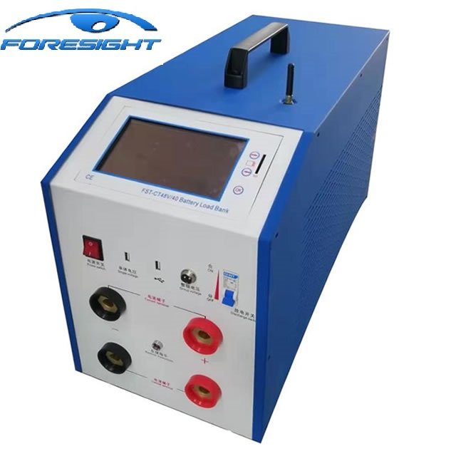 Portable 300A Battery Discharger Tester 48V DC Load Bank Storage Battery Tester