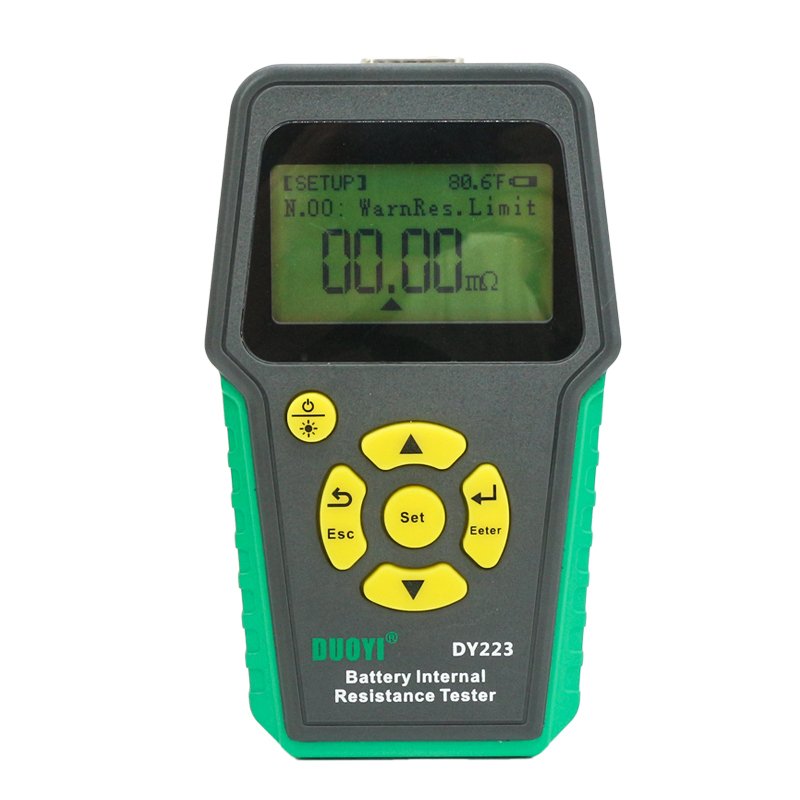DY223 lithium battery internal resistance tester voltage test car fault diagnosis instrument new energy car battery analyzer