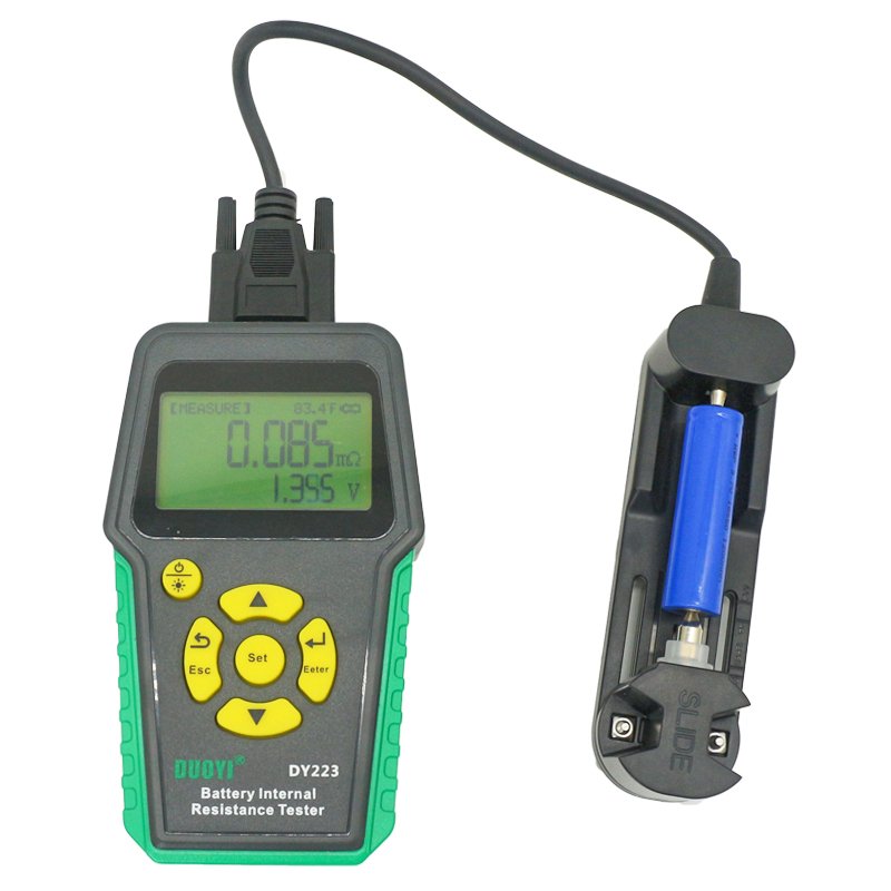 DY223 lithium battery internal resistance tester voltage test car fault diagnosis instrument new energy car battery analyzer