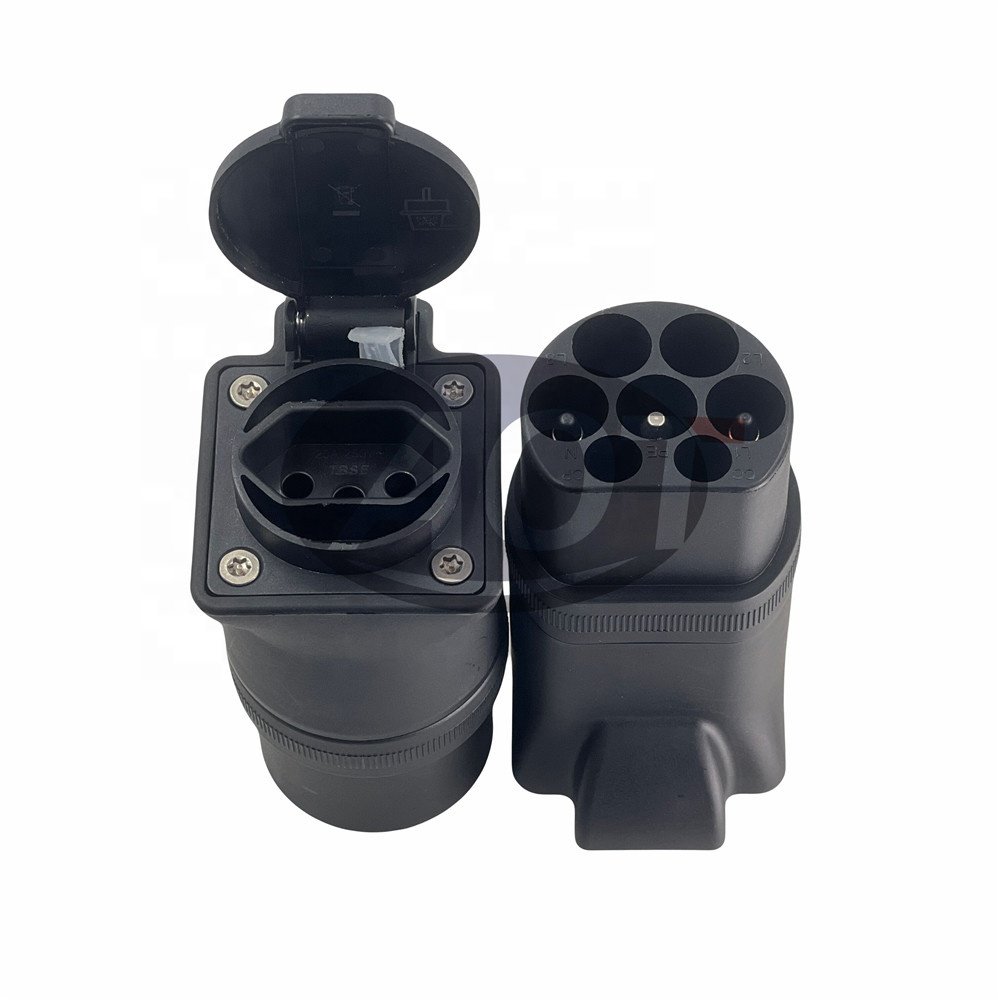 V2L Discharge Type 2 Adapter EV Connector to Brazil socket (3.6 kW) V2L Adaptor for MG/Hyundai/Kia/BYD/Genesis