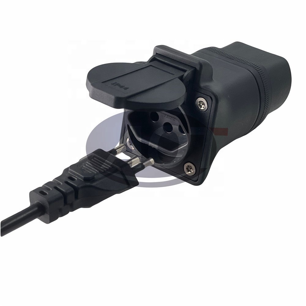V2L Discharge Type 2 Adapter EV Connector to Brazil socket (3.6 kW) V2L Adaptor for MG/Hyundai/Kia/BYD/Genesis