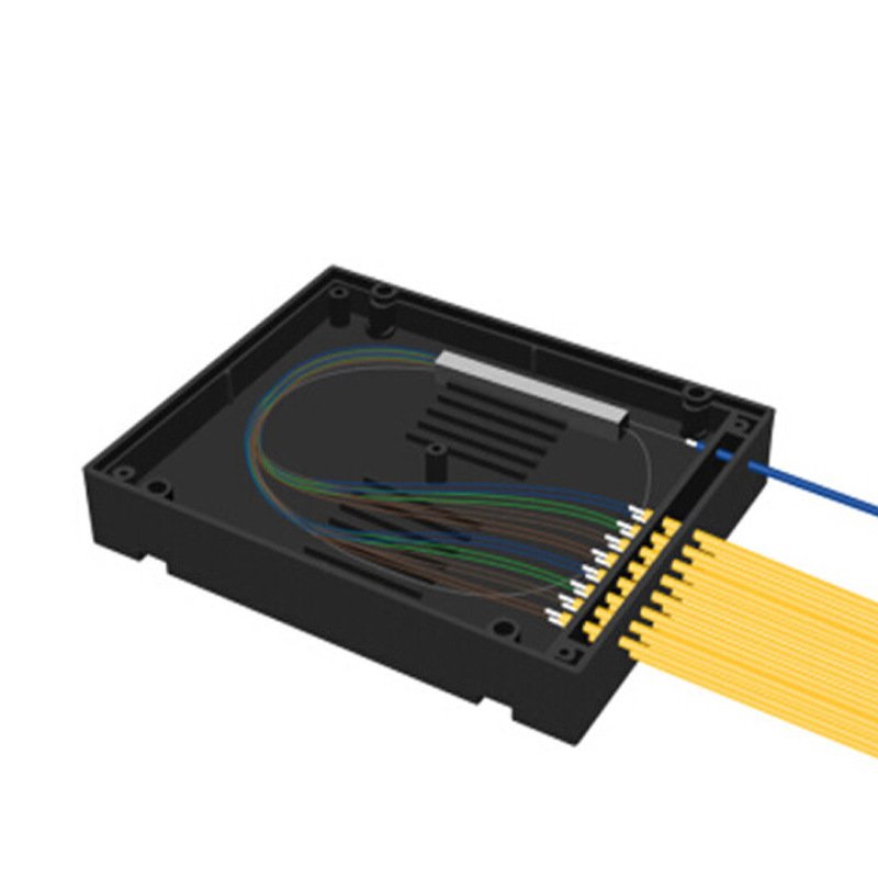 Unionfiber 1*16 ABS Box PLC Splitter/Fiber Optic PLC spliter/Planar Lightwave Circuit Splitter