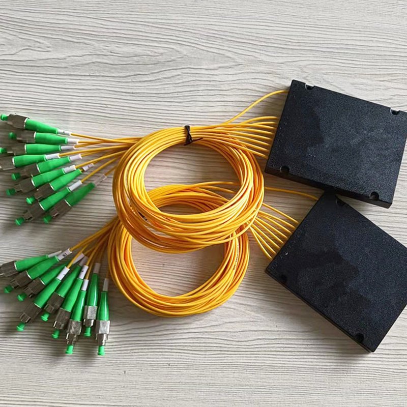 Unionfiber 1*16 ABS Box PLC Splitter/Fiber Optic PLC spliter/Planar Lightwave Circuit Splitter