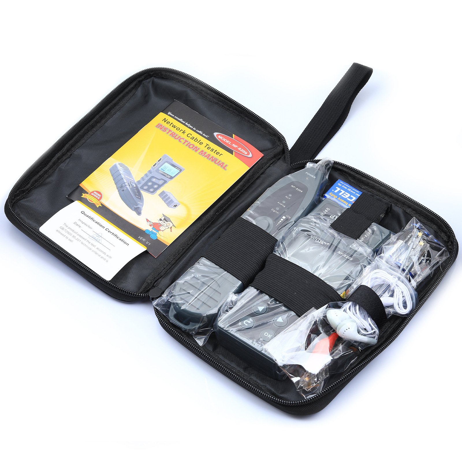 Multi-function network line finder NF-8209 Network cable finder POE anti-interference line finder