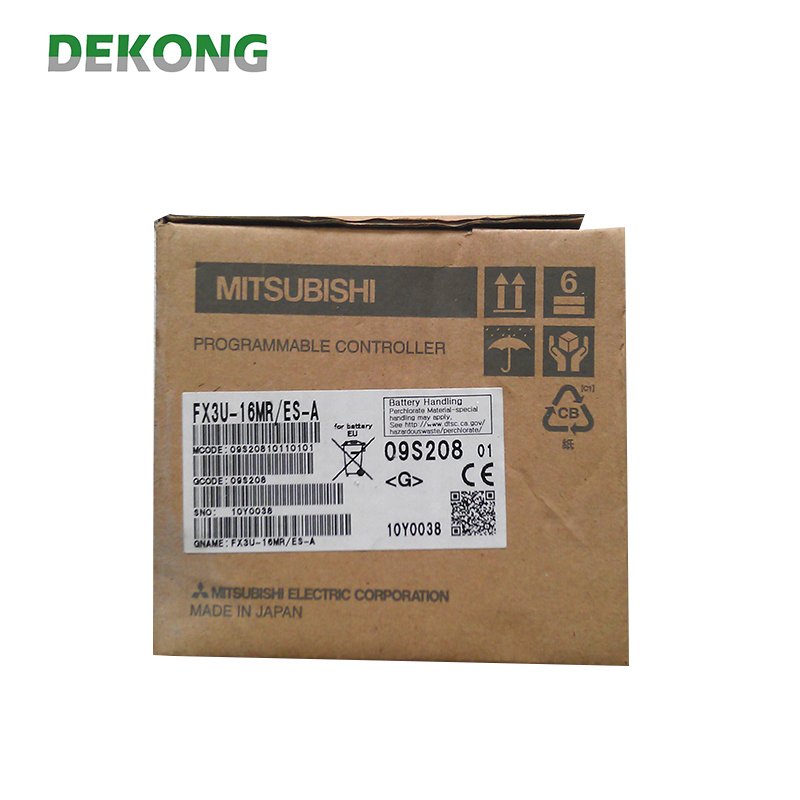Mitsubishi PLC FX3U FX3U-16MR/ES-A FX3U-16MT FX3U-32MT FX3U-64MT/ES FX3U-4LC FX3U-4AD